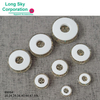 (B9054/20,24,28,34,40,44,47,55L) 2 piece assembled thick round 4 hole glitter button for suit and overcoat
