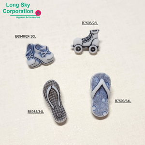 Baby buttons for knitting - shoes, rolling shoe, flip-flops shape