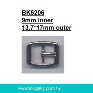 Clothing Belt Buckle (#BK5206-9mm)
