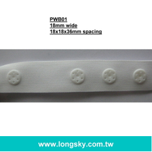 (#PWB01) snappy button tape for shirt garments