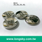(#B6101) silver plated 4 hole button for coat, sweater and bag