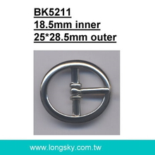 classic oval metal belt buckles (BK5211/18.5mm)