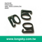 (#PA27910S/9.5mm inner) plastic e shape buckle for bustier strap