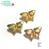Pearlized gorgeous butterfly shape button (B3402, B7612, B7613, B7614/40L) 