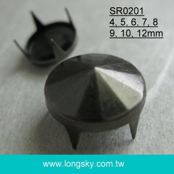 DIY brass decorative prong studs for clothings (#SR0201)