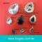 (#MS0704) Tear or Water drop shape acrylic stone button for garments