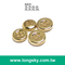 (#B4878) 4-hole classical gold plated blouse button