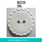 (#B3710/34L) 2 hole plastic nylon dyeable craft button