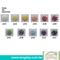 (#P1292-11) 2015 Mosaic looked colourful one hole ladies suit buttons