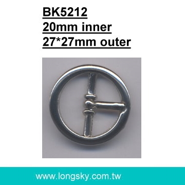 fashion metal square belt buckle (#BK5227/21mm inner)