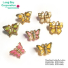 Pearlized gorgeous butterfly shape button (B3402, B7612, B7613, B7614/40L) 