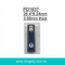 Crystal rhinestone zipper puller (#PD1644)