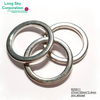 (RZ0511) 20mm inner metal flat round ring for belt chain