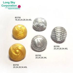 Golden color plearly button, silver color pearly button (B3755, B3759, B3762, B3769) 