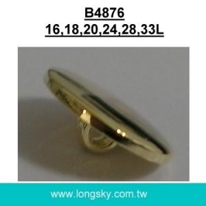 (#B4876) round fancy flat top gold plated shank buttons maker