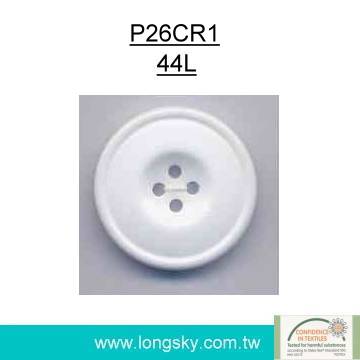 (#P26CR1) Fashion decorative resinic plastic button for cushions