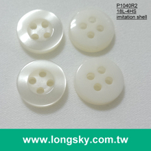 (P1040R2) Popular Imitation Shell Button For Blouse
