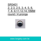 decorative prong studs for shoes (#SR0401)