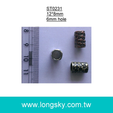 (#ST0231) decorative zinc alloyed metal fashion cord ends