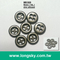 (MB1809/14L) 4 holes 9mm small sewing on zinc alloyed metal garment button