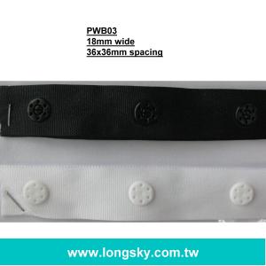 (#PWB03) snappy button tape for clothes