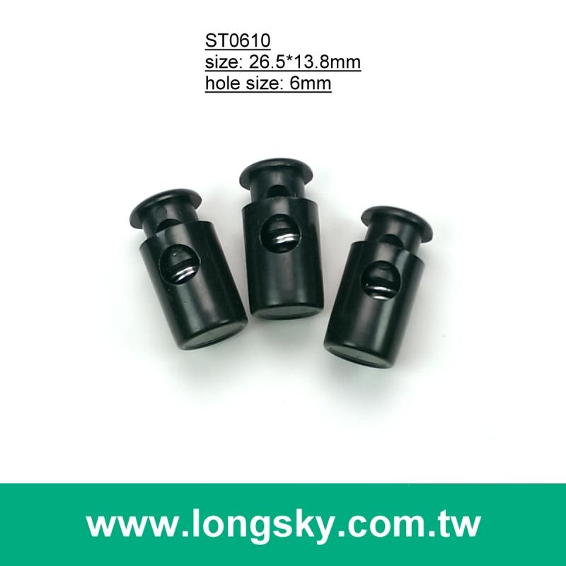 (#ST0610) barrel plastic nylon cord holder