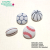(#B3432) 28l nylon plastic football shank children's craft clothing button