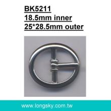 classic oval metal belt buckles (BK5211/18.5mm)