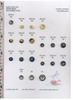 (P22-1-5) horn looked, stone looked polyester buttons for apparel clothing, suit, shirt and blouse