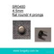round metal prong studs for clothing (#SR0400/4.5mm)