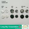 (#P1027R2) 18L 16L 14L Round Imitation Shell Resin Button For Uniform
