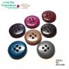 (#P28CR1) 40L colored Fancy large plastic colorful overcoat button