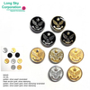 (B4546/24L,34L) hot stamping golden lion crown button for men coat