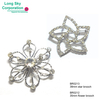 3.5cm crystal rhinestone flower brooch for ladywear