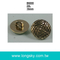 (#B6000/24L) 15mm antique gold shank buttons for women clothing