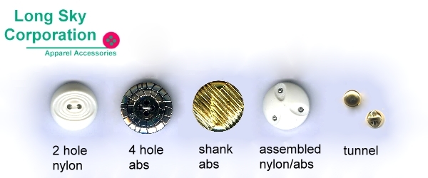 Garment sewing button type_Long Sky_button supplier