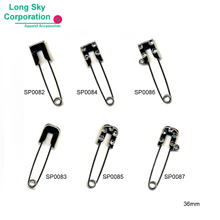 Small safety pin for bag, scarf, skirts and garments (SP0082~SP0087)