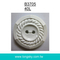 (#B3705/40L) stylish rope pattern plastic coat button with 2 holes