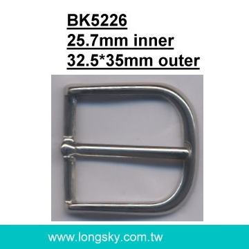 U-shaped belt buckle with prong (#BK5226/25.7mm inner)