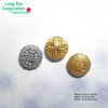 Gold hot stamping lady dress and suit button in gold pearl, silver pearl (B4043, B6620, B6357)