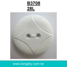 (#B3708/28L) 18mm 2-hole nylon button for woman suit