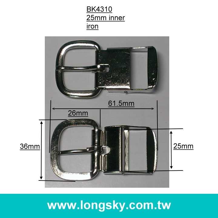 (#BK4311/21mm) 21mm prong clip buckle for leather belt