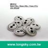 (MB1814/14L,16L,17L) 2 hole antique silver small sizes metal made shirt apparel button
