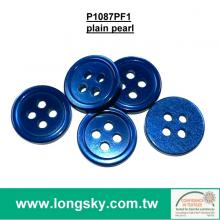 (#P1087PF1-4HS) fancy customized round resin button factory