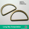 (#DRZ0010/48mm inner) flat D shape ring buckle for wide fabric webbing belt