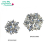 29mm flower rhinestone brooch for lady suit (BR0086)