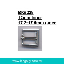 Small Metal Buckle for Coats (#BK5239-12mm)