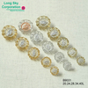 Knot pattern combined glitter craft and sewing buttons (B9031/20L,24L,28L,34L,40L)