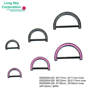 (#DRZ0059) 22mm, 28mm, 39mm enamel buckle D-ring, belt buckle, bag buckle, strap buckle