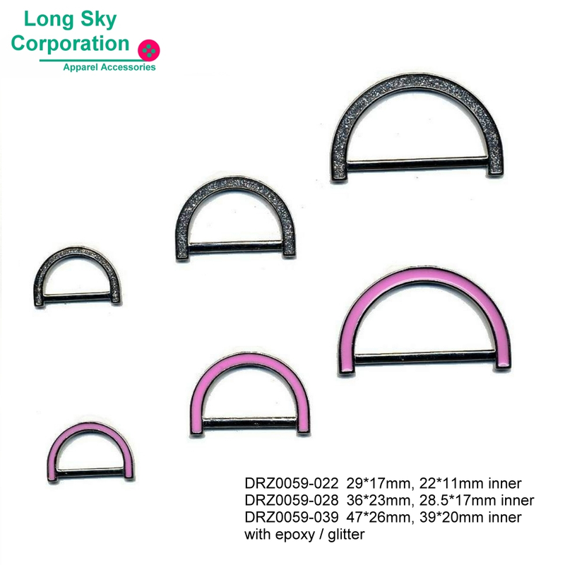 (#DRZ0059) 22mm, 28mm, 39mm enamel buckle D-ring, belt buckle, bag buckle, strap buckle